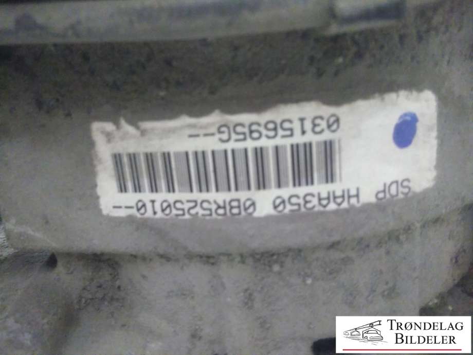 Kardang klokke bak til Škoda Octavia 2009-2013 (Type II, Fase 2)  (SDP|HAA350 0BR525010|0315695G)