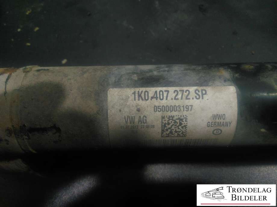 Drivaksel høyre foran, diesel/automat til VW Touran 2010-2015 (Type I, Fase 3) (1K0 407 272 SP|)
