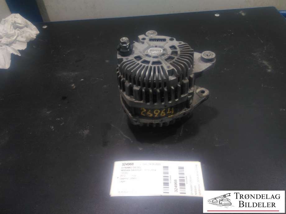 Dynamo diesel til Nissan Qashqai, 2010-2014 (Type I, Fase 2)  (NISSAN|23100 JD715B)