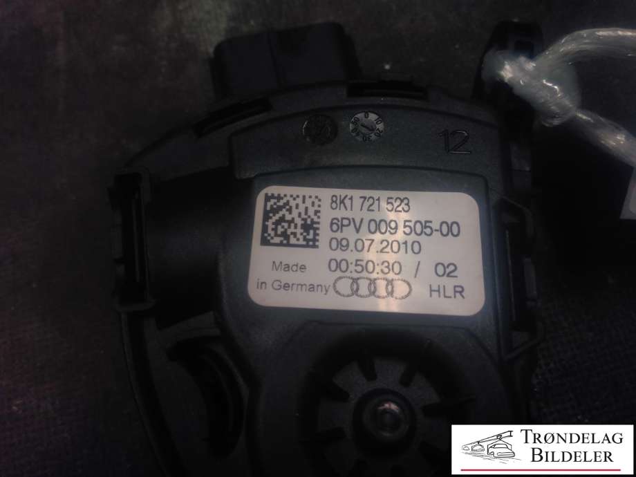 Pedal gass til Audi A4 2007-2014 (Type IV) (B8) (B8) (8K1 721 523|6PV 009 505-00|)