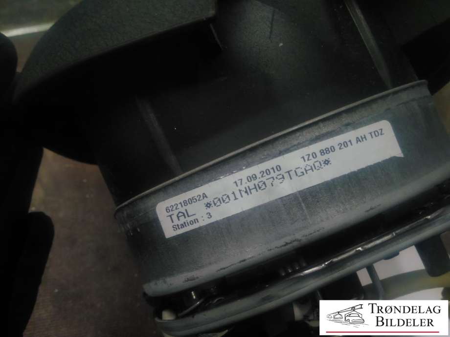 Airbag ratt til Škoda Superb 2008-2015 (Type II) (1Z0 880 201 AH|)