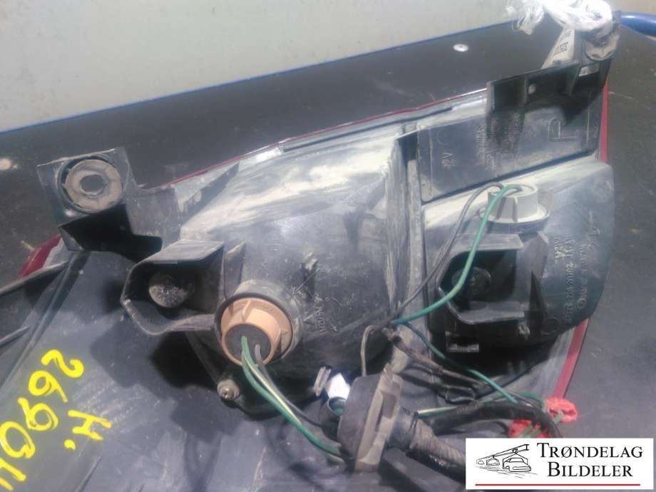 Baklykt høyre til Subaru Outback 2003-2007 (Type III, Fase 1)