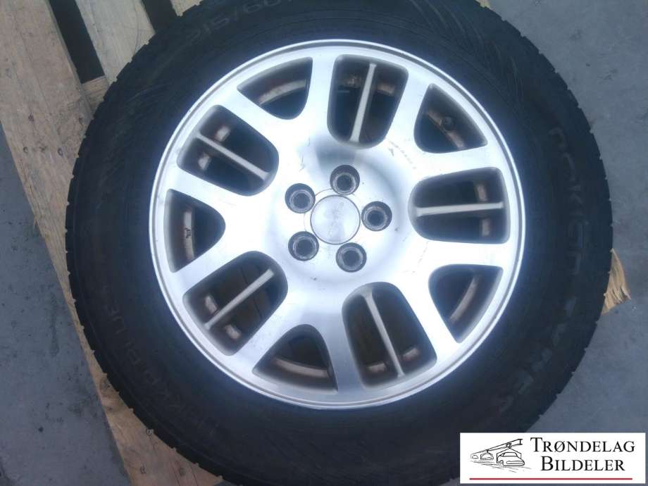 Hjulsett aluminium sommer til Subaru Outback 2003-2007 (Type III, Fase 1)  (NOKIAN|215/60R16 5X100 6.5JX16 ET48 CB56.1MM|4-5 MM MØNSTERDYBDE|PROD:15-19)