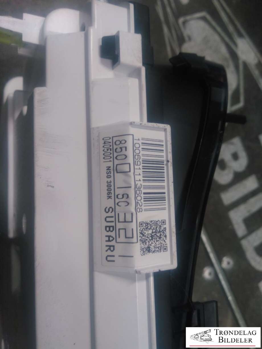 Instrumentpanel til Subaru Forester 2008-2013 (Type III)