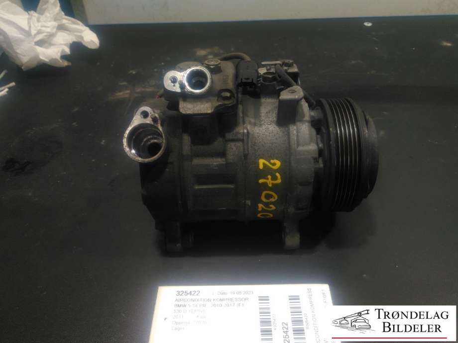Aircondition kompressor til BMW 5-Serie 2010-2017 (F10/F11) (F10/F11) (DENSO|64529223694|89585|64506805070|64529216466|64529225703|64529399059|9216466|9223694|9225703|GE447260-4710|6SBU14A|GE4472603822|GE4472603821|64 52 9 399 072|890746)