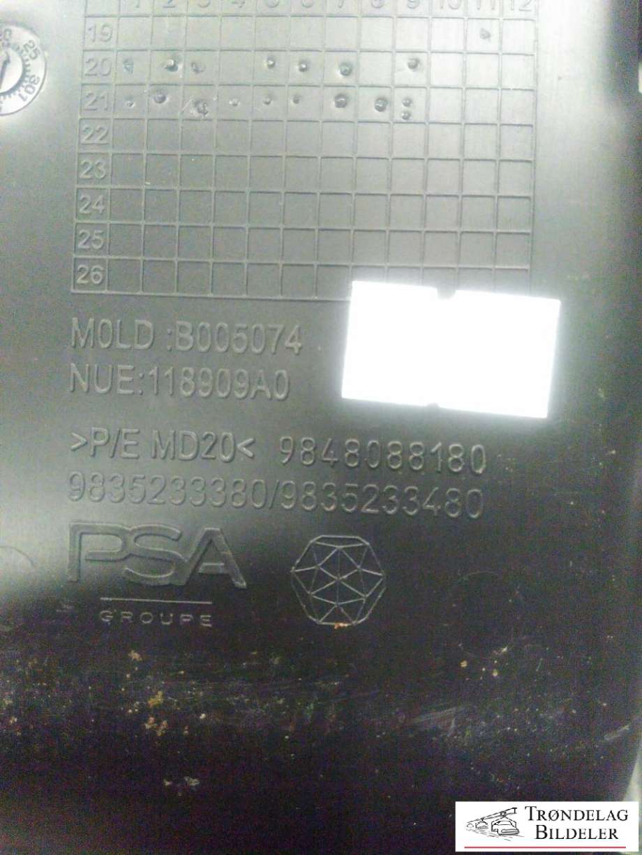 Bilstereo diverse til Citroën ë-C4 2020-->> (9835233380|9835233480|)