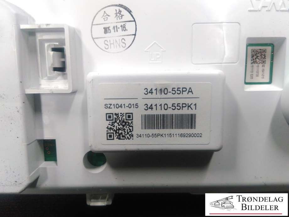 Instrumentpanel til Suzuki Vitara 2015-->> (Type IV)  (34110-55PA|34110-55PK1|)