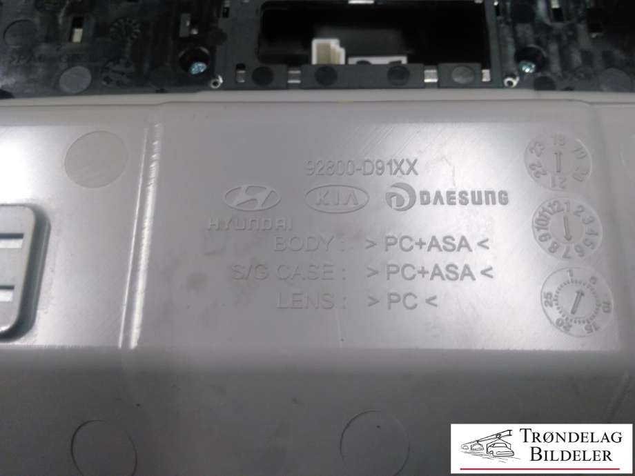 Taklyspanel til Kia Niro 2016-2021  (92800-G5200HGC|)