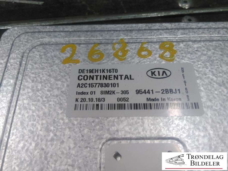 Styreenhet motor til Kia Niro 2016-2021  (CONTINENTAL|A2C1577830101|95441-2BBJ1|)