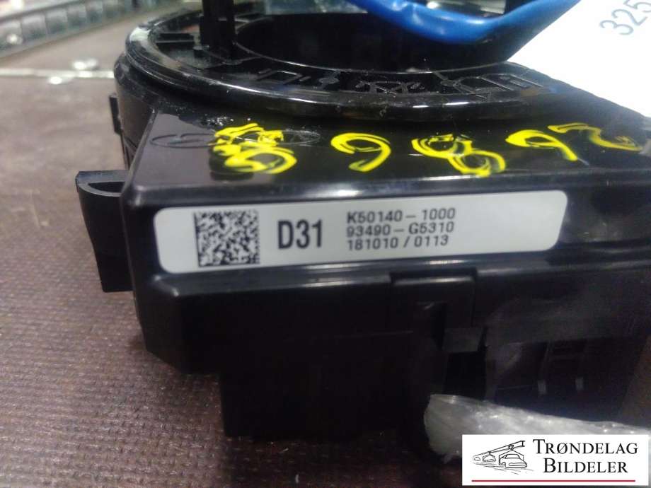 Airbag slepering til Kia Niro 2016-2021 (K50140-1000|93490-G5310|)