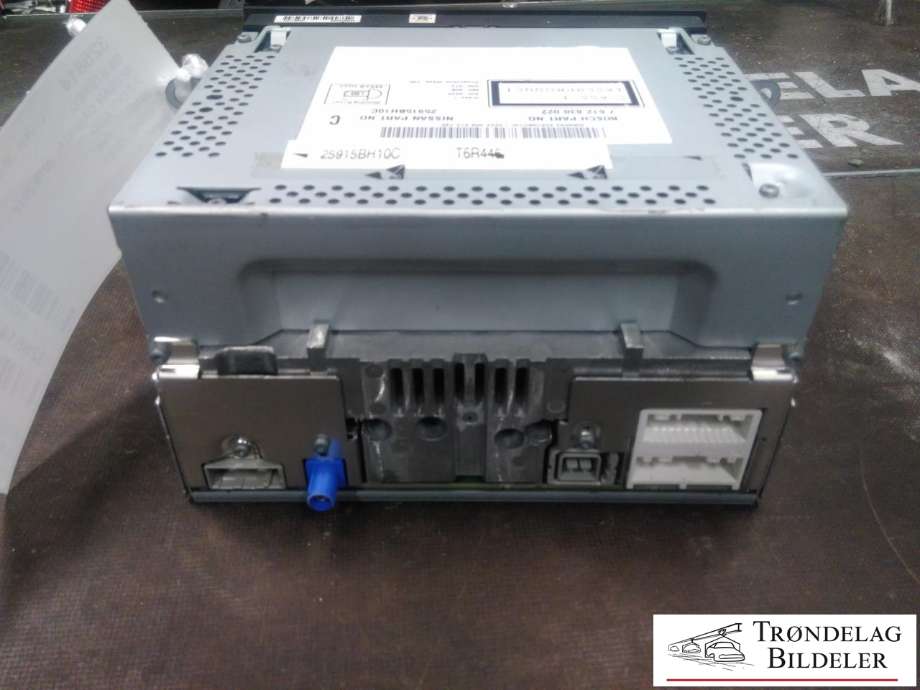 Bilstereo til Nissan Qashqai 2010-2014 (Type I, Fase 2)  (NISSAN|25915-BH10C|7 612 830 022|)