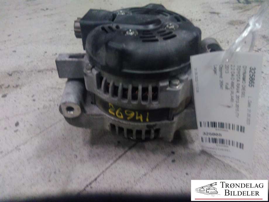 Dynamo diesel til Toyota RAV4 2013-2015 (Type IV, Fase 1) (TOYOTA|27060-26081|104211-8120|)