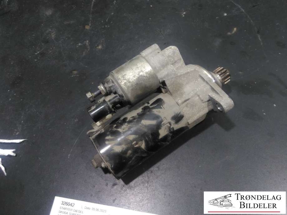 Starter diesel til Škoda Superb 2008-2015 (Type II) (BOSCH|02E911024A|02E911024AX|0001123044/045|0986025350|)