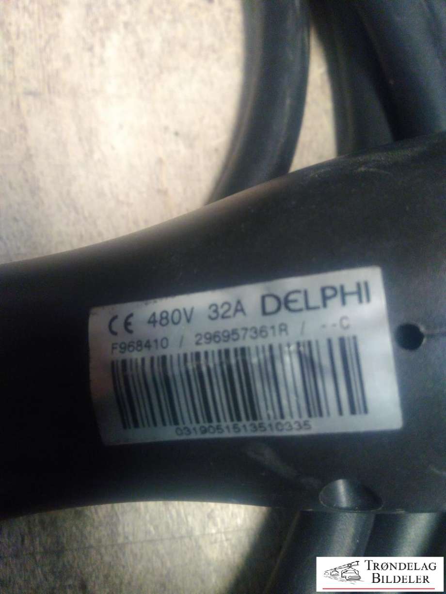 Batterilader kabel til Renault Zoe 2013-2019 (Fase 1)  (LADESTASJON TYPE 2|TYPE 2|LADESTASJON|)