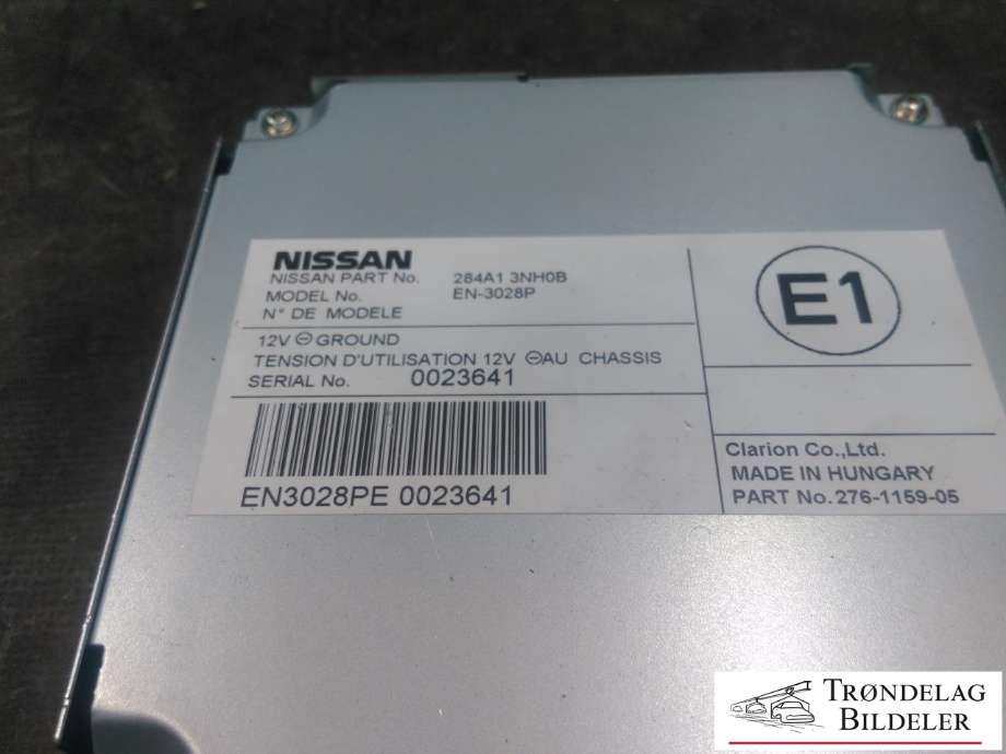 Styreenhet parkering til Nissan Leaf 2011-2017 (Type I)  (284A1-3NH0B|)