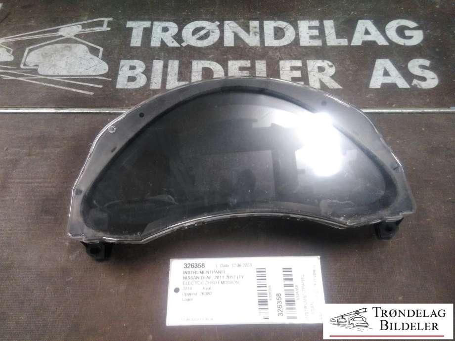 Instrumentpanel til Nissan Leaf, 2011-2017 (Type I)  (24810-4NM0A)