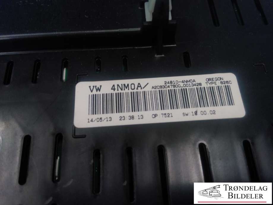 Instrumentpanel til Nissan Leaf 2011-2017 (Type I)  (24810-4NM0A|)