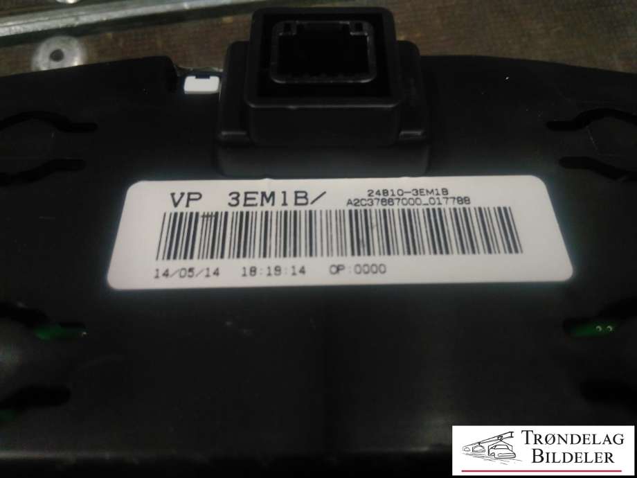 Instrumentpanel til Nissan Leaf 2011-2017 (Type I)  (24810-3EM1B|)