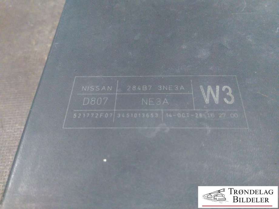 Sikringsboks til Nissan Leaf 2011-2017 (Type I) (NISSAN|284B7-3NE3A|)