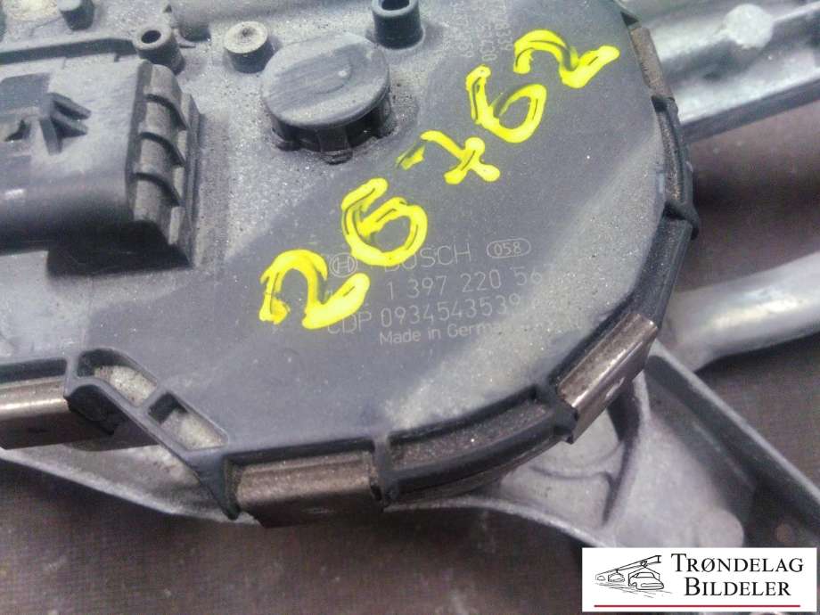Viskermotor frontrute komplett m/overføring til Mercedes E-Klasse 2009-2013 (Fase 1) (W212) (W212) (BOSCH|1 397 220 567|)