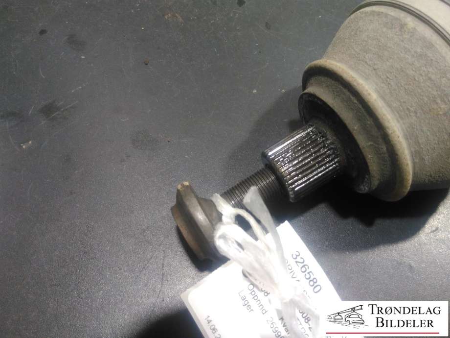 Drivaksel høyre foran, diesel/automat til Audi A6 2008-2011 (Type III, Fase 2) (C6) (C6) (4F0 407 272 J|)