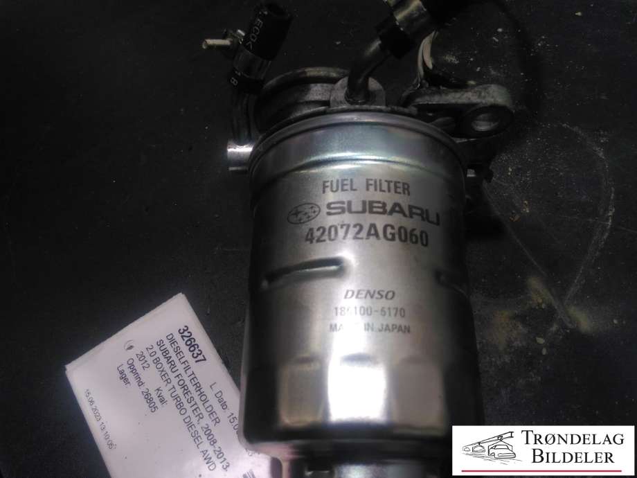 Dieselfilterholder til Subaru Forester 2008-2013 (Type III) (SUBARU|42072AG060|)