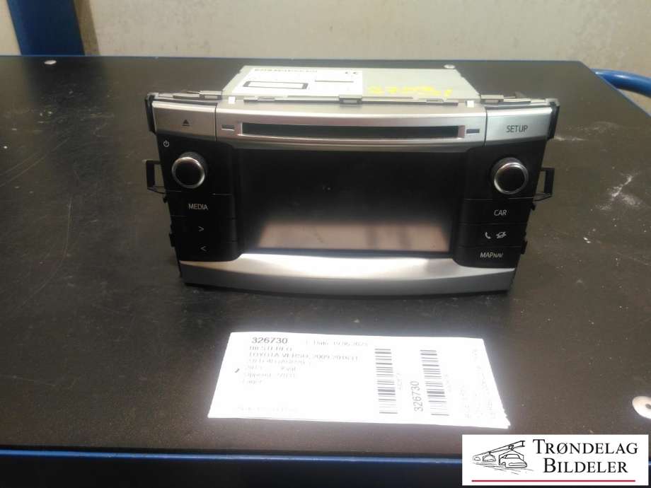 Bilstereo til Toyota Verso, 2009-2016 (Type III)  (HARMAN|86140-0F030)