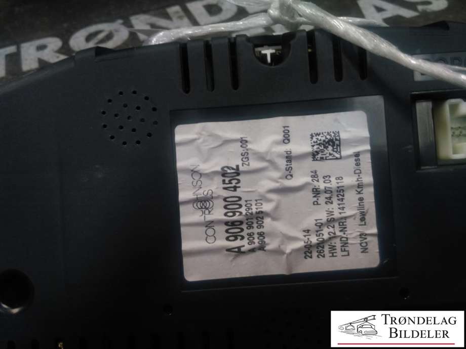 Speedometer til Mercedes Sprinter 2013-2018 (Fase 2) (906) (906) (A9069004502|)