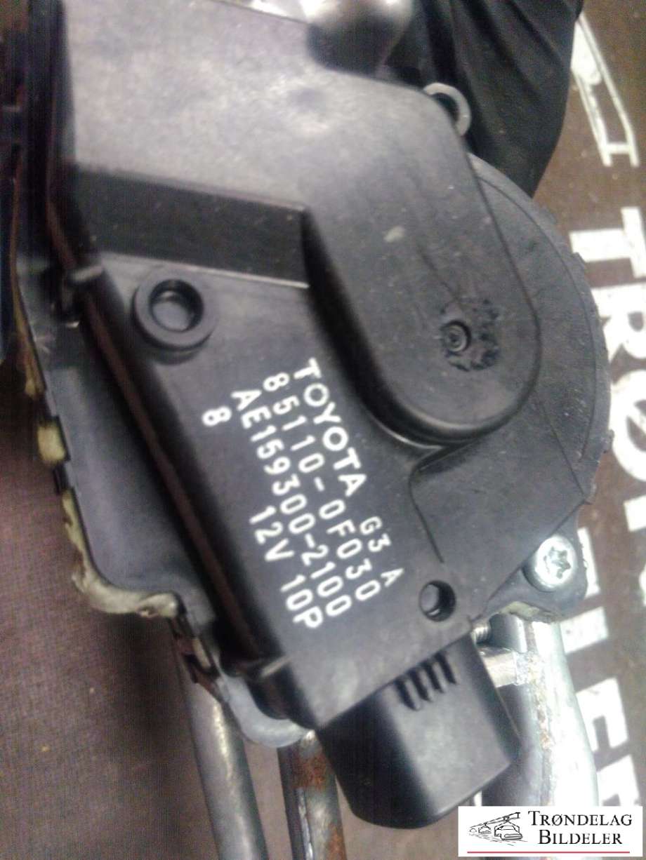 Viskermotor frontrute komplett m/overføring til Toyota Verso 2009-2016 (Type III) (TOYOTA|85110-0F030|AE159300-2100|)