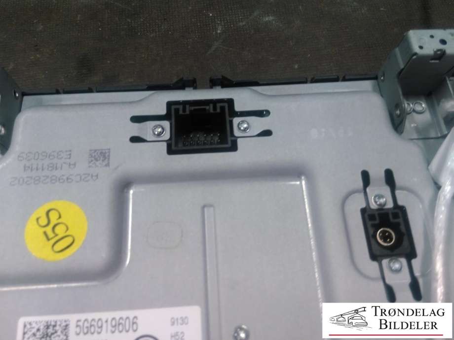 Multimedia display (MCU - Media Controller Unit) til VW e-Golf 2017-2020 (Fase 2)  (5G6919606|)
