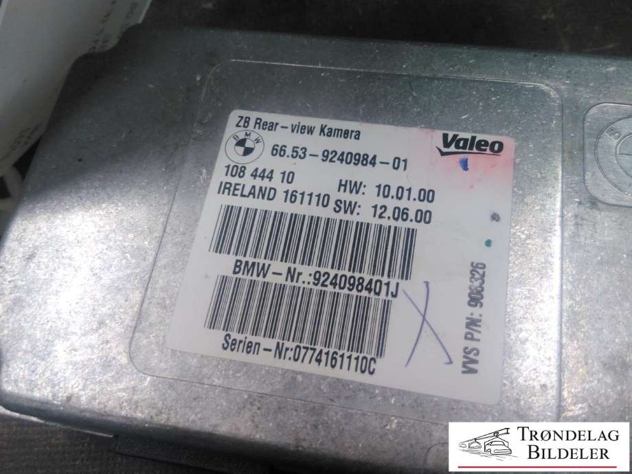 Styreenhet diverse til BMW 5-Serie 2010-2017 (F10/F11) (F10/F11) (VALEO|66.53-9240984-01|924098401J|)