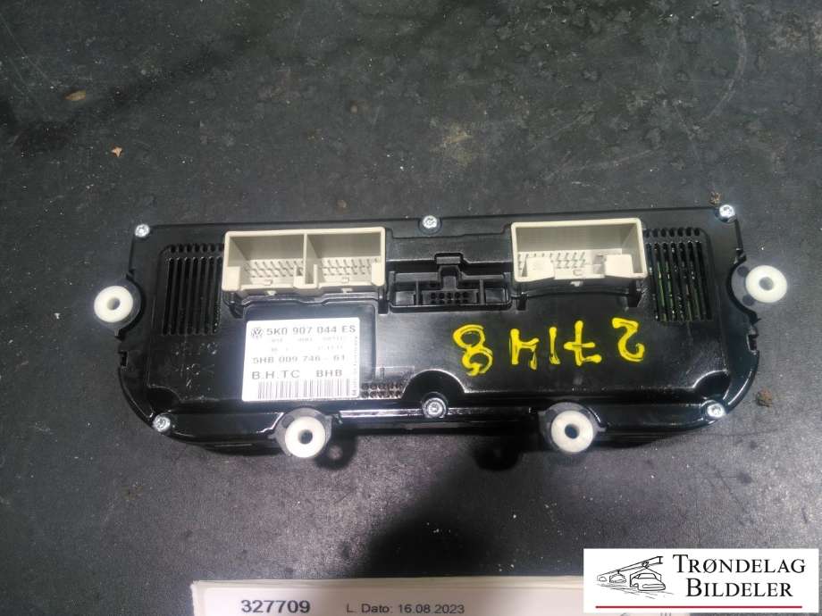 Varmeapparat betjening til VW Tiguan 2011-2016 (Type I, Fase 2)  (5K0 907 044 ES|5HB 009 746-61|)