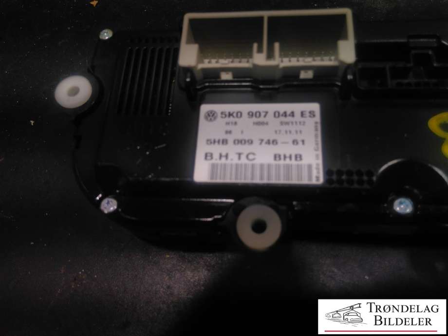 Varmeapparat betjening til VW Tiguan 2011-2016 (Type I, Fase 2)  (5K0 907 044 ES|5HB 009 746-61|)
