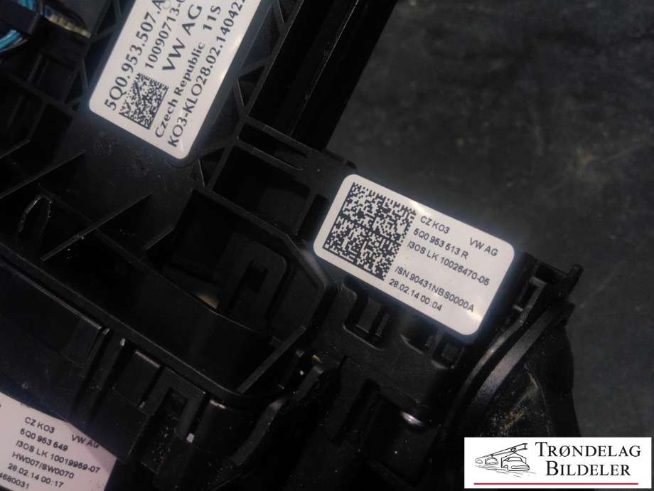 Bryter combi til Škoda Octavia 2013-2016 (Type III, Fase 1) (5Q0 953 507 AC|5Q0 953 549|5Q0 953 513 R)