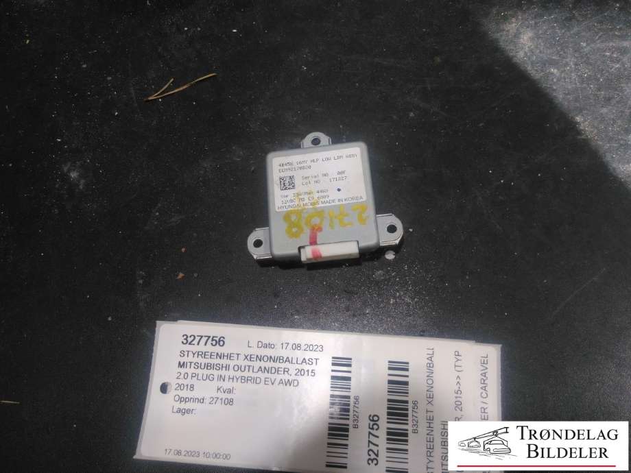 Styreenhet xenon/ballast til Mitsubishi Outlander, 2015-->> (Type III, Fase 2) (ECM 92170D20)