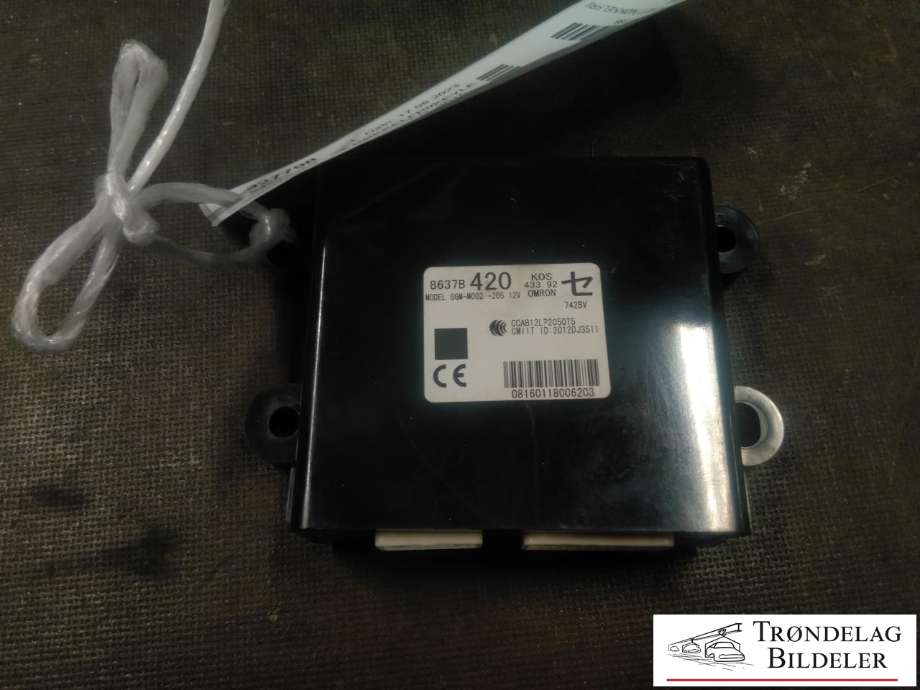 Styreenhet nøkkelfri/keyless til Mitsubishi Outlander 2015-->> (Type III, Fase 2) (8637B420|GGM-M002-205|)