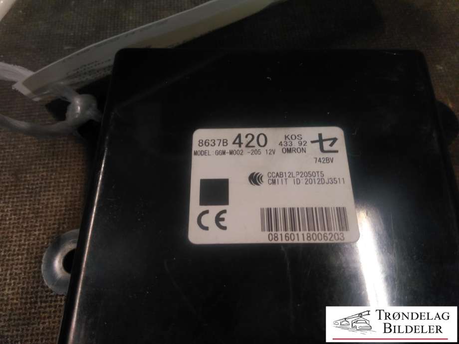 Styreenhet nøkkelfri/keyless til Mitsubishi Outlander 2015-->> (Type III, Fase 2) (8637B420|GGM-M002-205|)