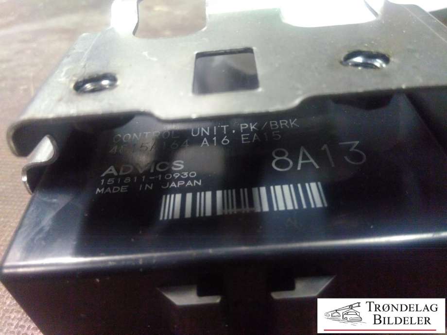Styreenhet elektrisk parkbrems (EPB - Electric Parking Brake) til Mitsubishi Outlander 2015-->> (Type III, Fase 2) (ADVICS|151811-10930|)