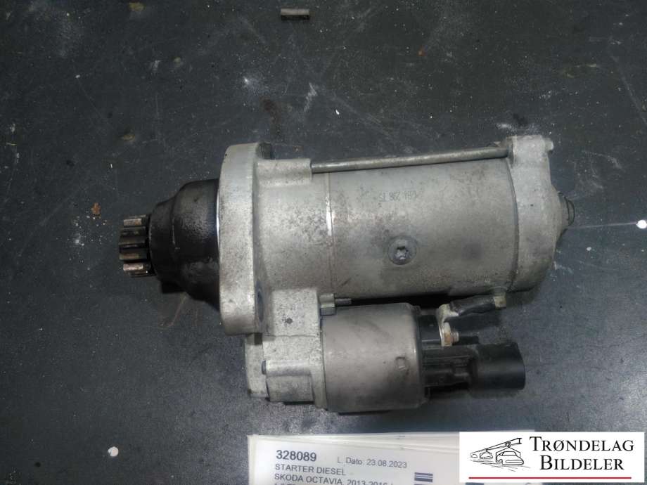 Starter diesel til Škoda Octavia 2013-2016 (Type III, Fase 1)  (VALEO|02M 911 024 S|)