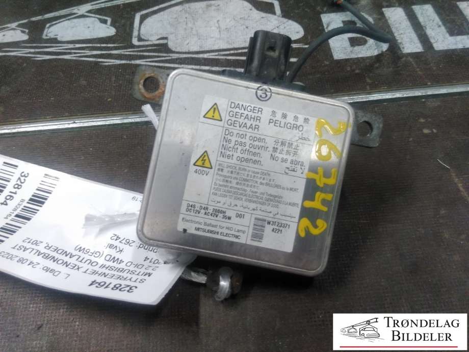 Styreenhet xenon/ballast til Mitsubishi Outlander 2012-2015 (Type III, Fase 1) (MITSUBISHI|8301C463|W3T23371|)