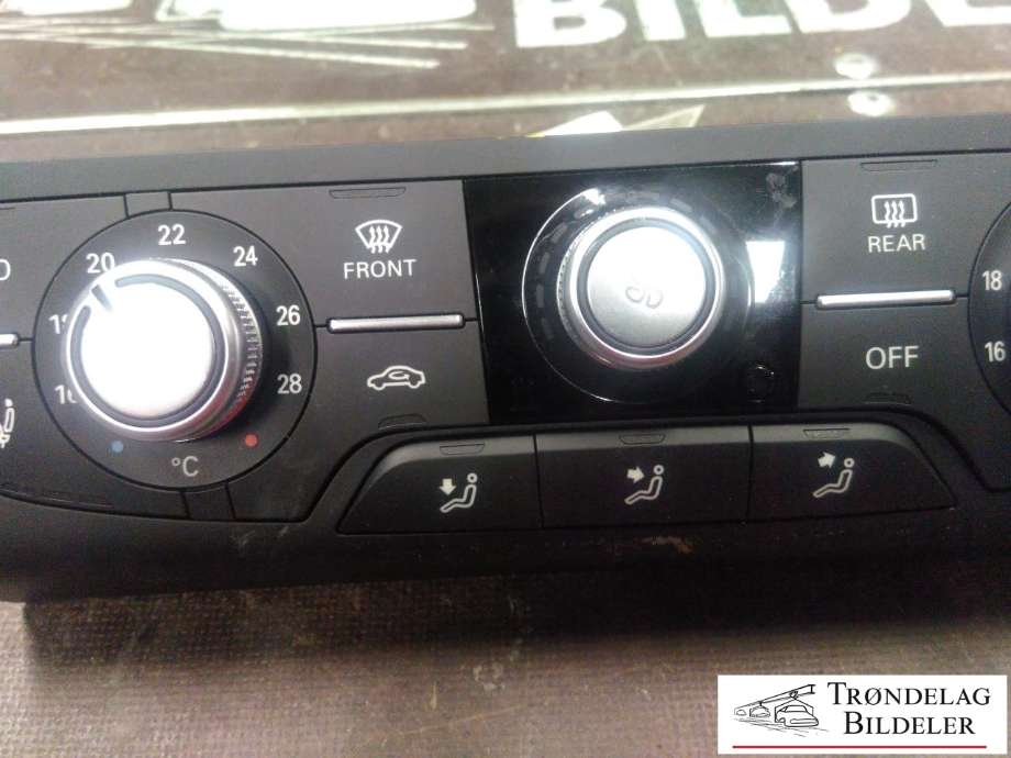 Varmeapparat betjening til Audi A6 2014-2018 (Type IV, Fase 2) (C7) (C7) (CONTINENTAL|4G0 820 043 AK|)