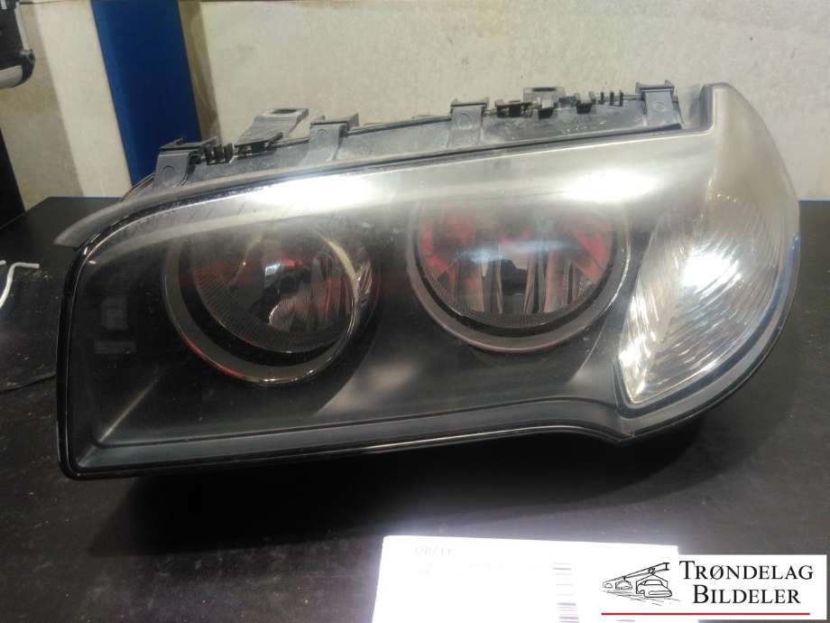 Frontlykt venstre halogen til BMW X3 2007-2010 (Fase 2) (E83) (E83) (63 12 7 162 189|7162189-06|)
