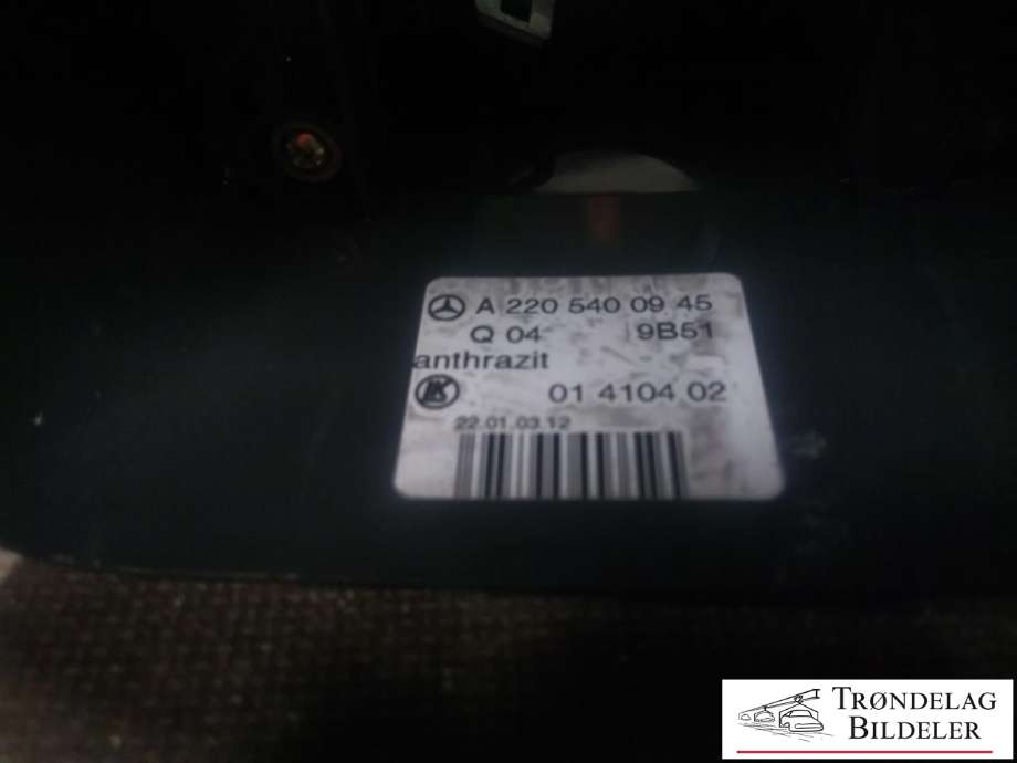 Bryter combi til Mercedes S-Klasse 1999-2005 (W220) (W220) (A 220 540 09 45|)