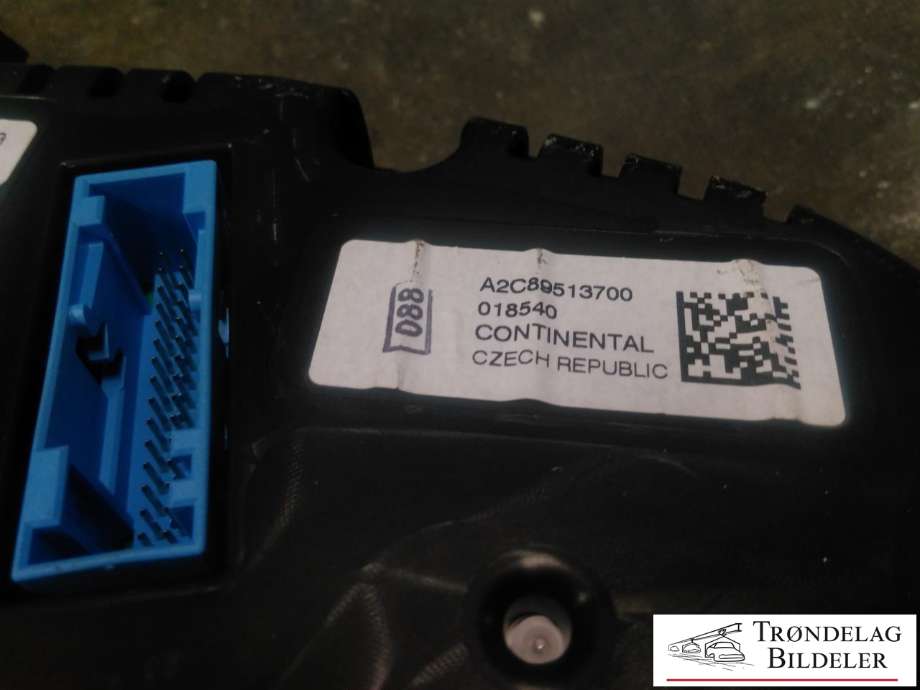 Instrumentpanel til Škoda Rapid 2012-2019 (5JA920840D|A2C89513700|)