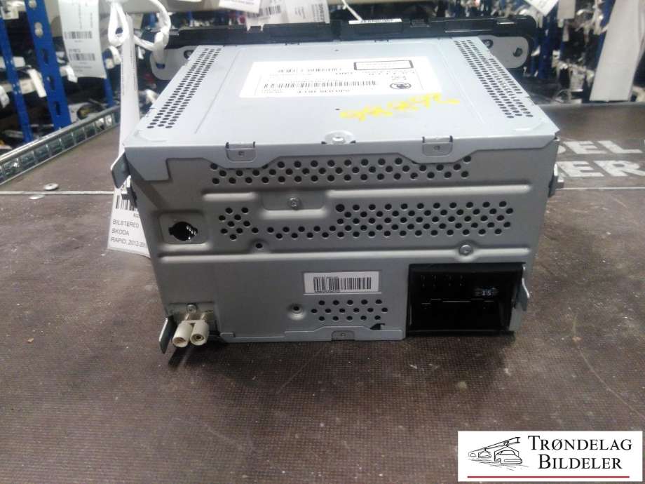 Bilstereo til Škoda Rapid 2012-2019  (5J0 035 161 E|)