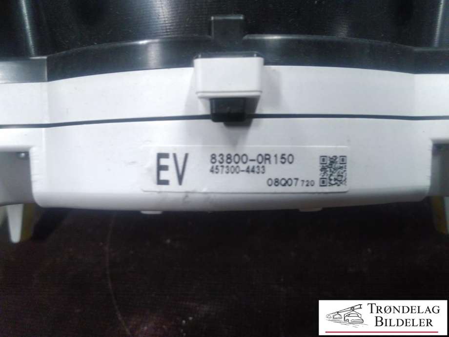 Instrumentpanel til Toyota RAV4 2009-2013 (Type III, Fase 2) (83800-0R150|457300-4433|)