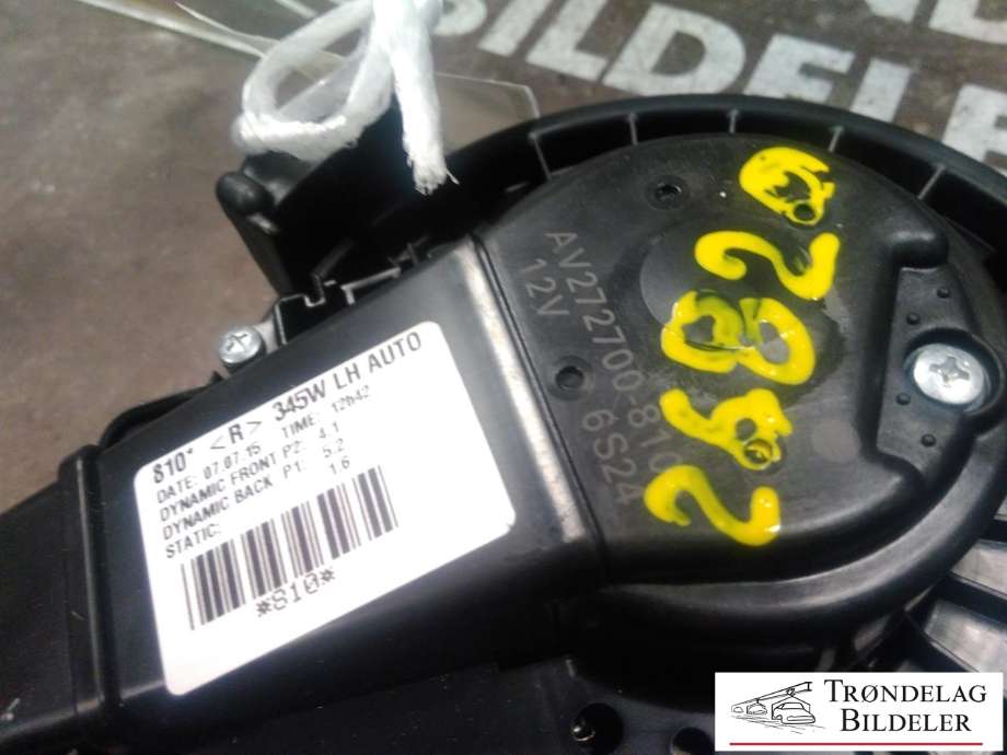 Varmeapparat motor til Toyota Avensis 2015-2019 (Type III, Fase 2) (AV272700-810|)