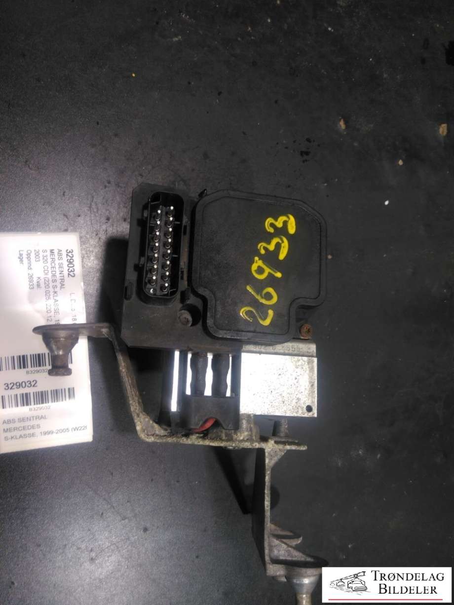 ABS sentral til Mercedes S-Klasse 1999-2005 (W220) (W220) (A 004 431 47 12|A 004 431 47 12 80|)