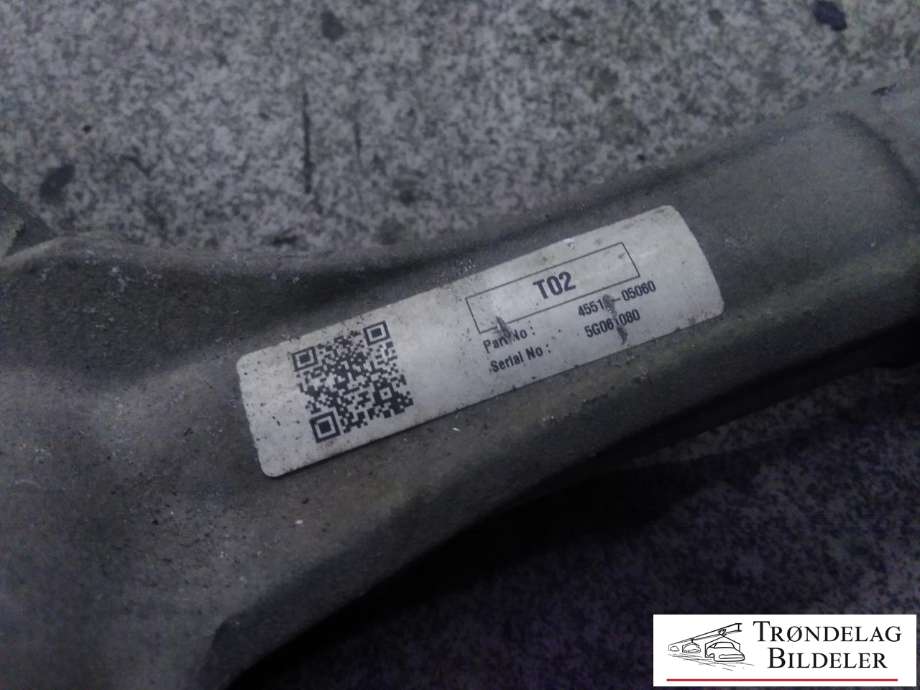 Tannstang til Toyota Avensis 2015-2019 (Type III, Fase 2) (45510-05100|)