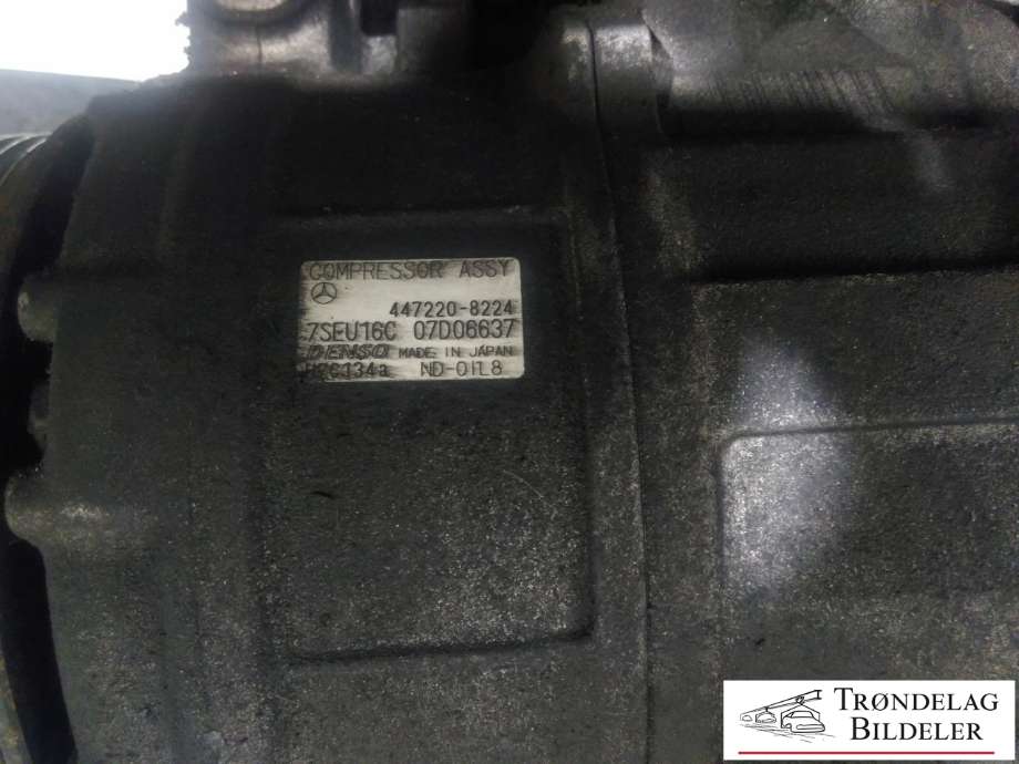 Aircondition kompressor til Mercedes S-Klasse 1999-2005 (W220) (W220) (DENSO|447220-8224|)